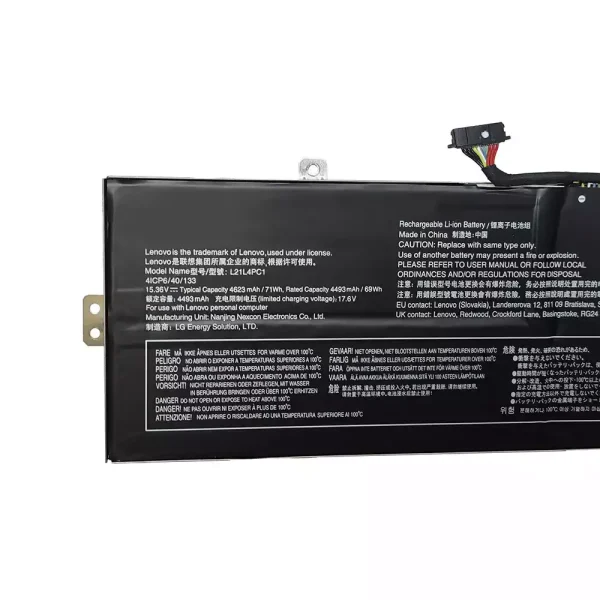 Bateria para notebook Lenovo L21M4PC4 L21L4PC1 - Image 3