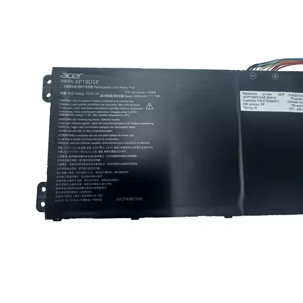Bateria para notebook ACER AP19D5P - Image 3