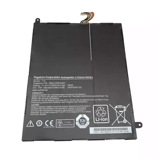 Bateria para notebook 0B23-00BS000 GB-S30-4739D2-0100 40049195