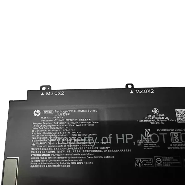 Bateria para notebook HP ED03XL - Image 2