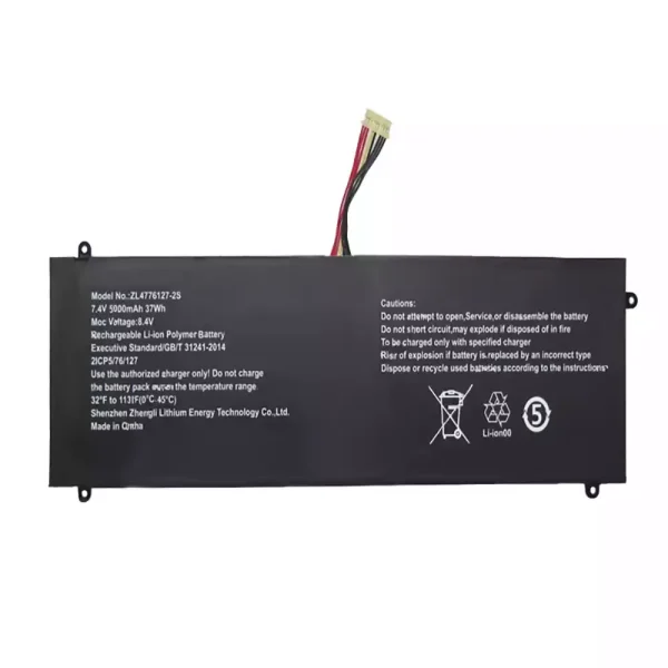 Bateria para notebook ZL4776127-2S