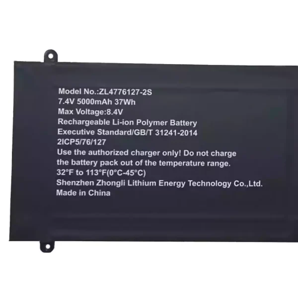 Bateria para notebook ZL4776127-2S - Image 3