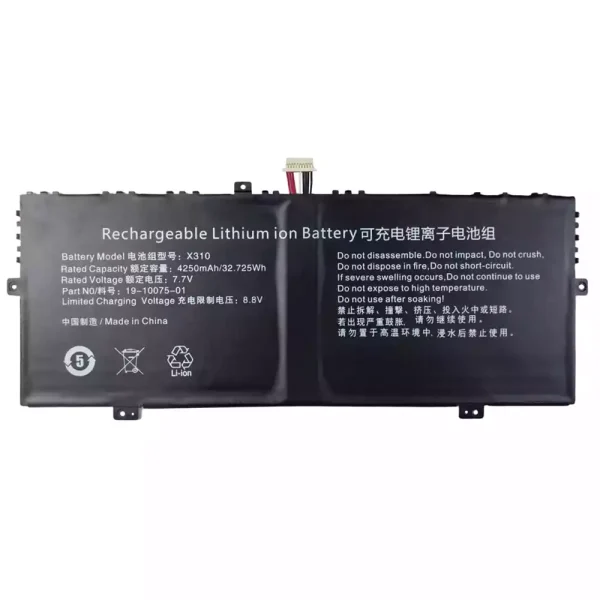 Bateria para notebook X310,Chuwi LarkBook CWI509 Jumper JNB13 Ezbook X3 air 8128