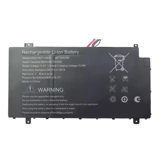Bateria para notebook U536396PV-3S1P