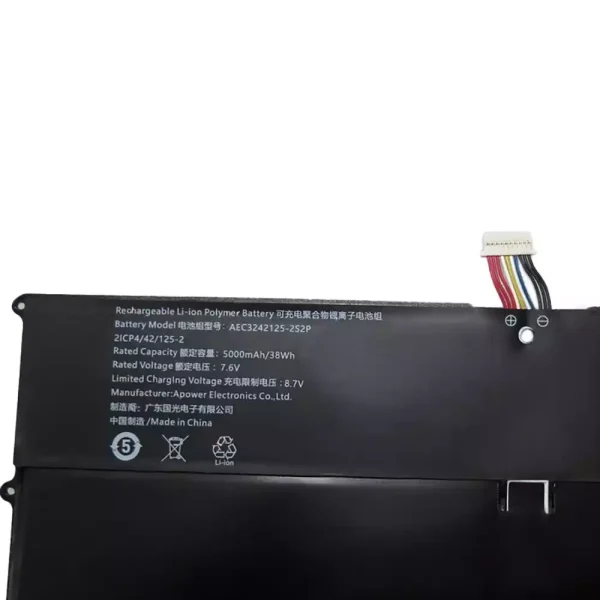 Bateria para notebook GY3242125PHV AEC3242125-2S2P - Image 3