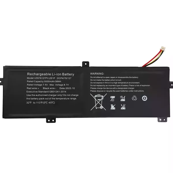 Bateria para notebook U3576127PV-2S1P 3576127P-2S1P