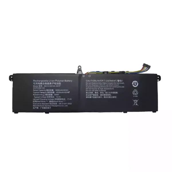 Bateria para notebook AEC3166124-4S1P