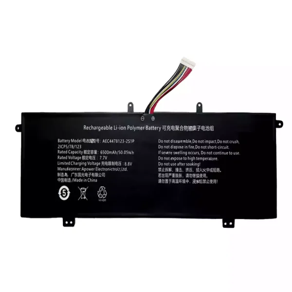 Bateria para notebook AEC4478123-2S1P