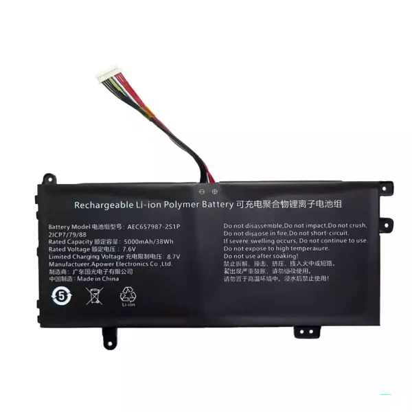 Bateria para notebook AEC657987-2S1P