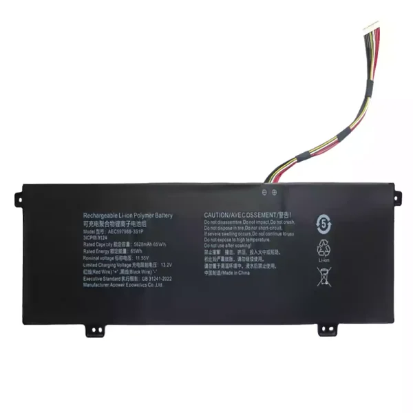 Bateria para notebook AEC597988-3S1P