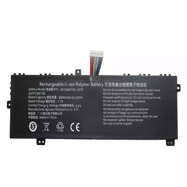 Bateria para notebook AEC6660102-2S1P - Image 3