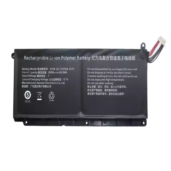 Bateria para notebook AEC769368-2S1P V358-AEC769368-2S1P