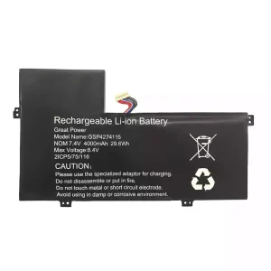 Bateria para notebook GSP4274115