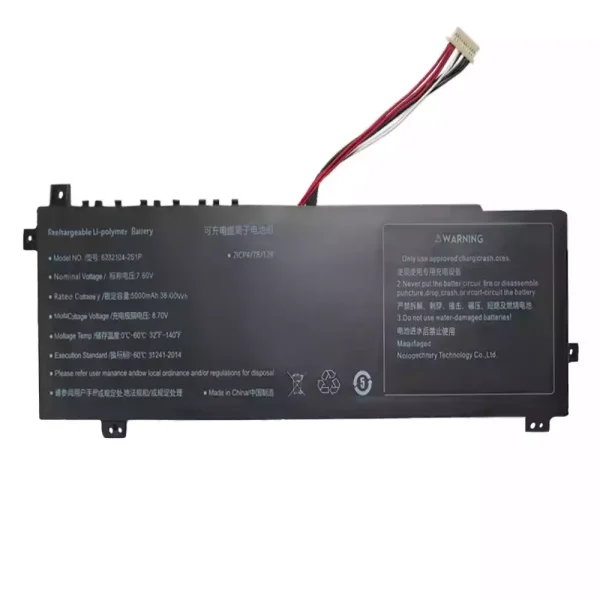 Bateria para notebook 6552104-2S1P