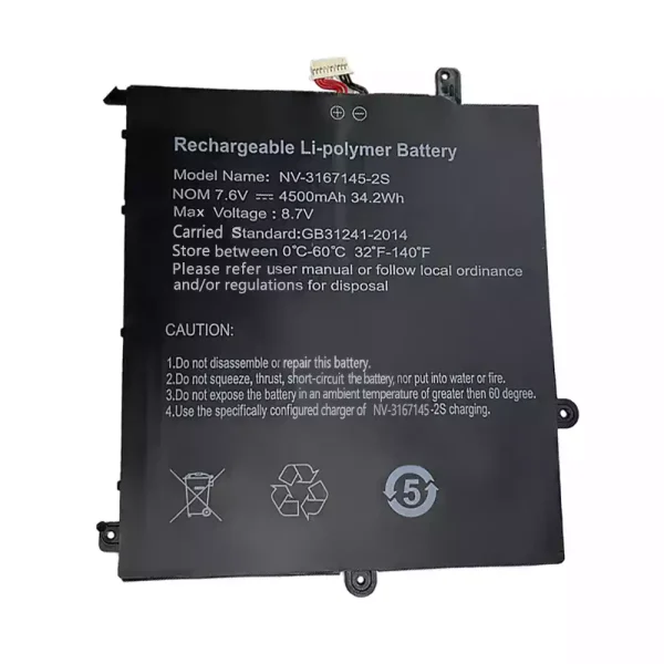 Bateria para notebook NV-3167145-2S