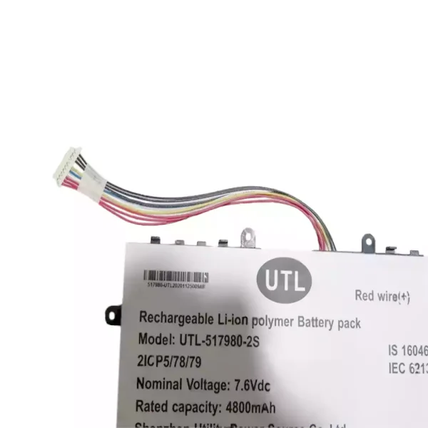 Bateria para notebook UTL-517980-2S - Image 3