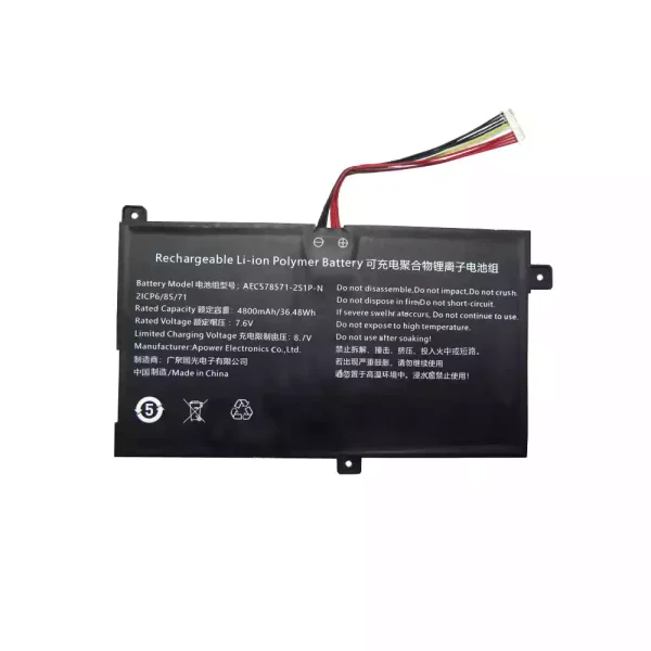 Bateria para notebook AEC578571-2S1P-N,AEC578571-2S1P - Image 2