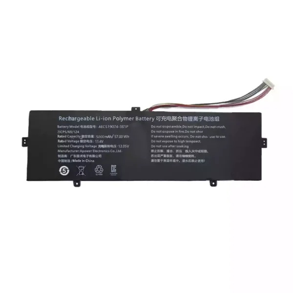 Bateria para notebook AEC519074-3S1P