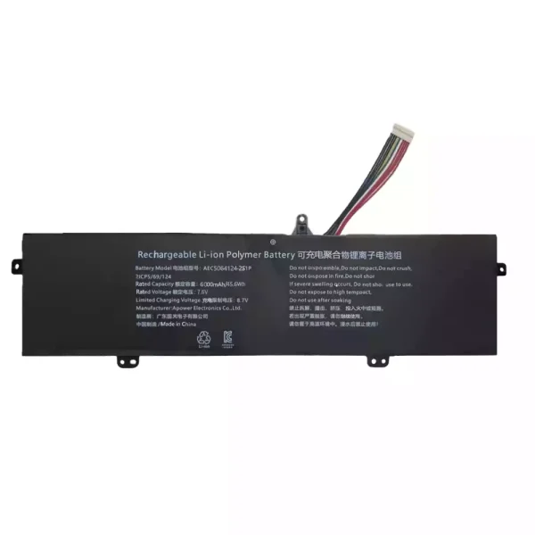 Bateria para notebook AEC5064124-2S1P