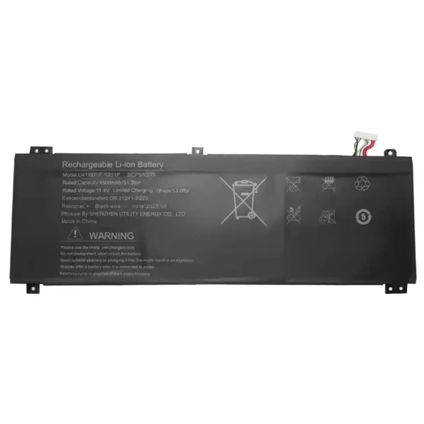 Bateria para notebook U419279PV-3S1P