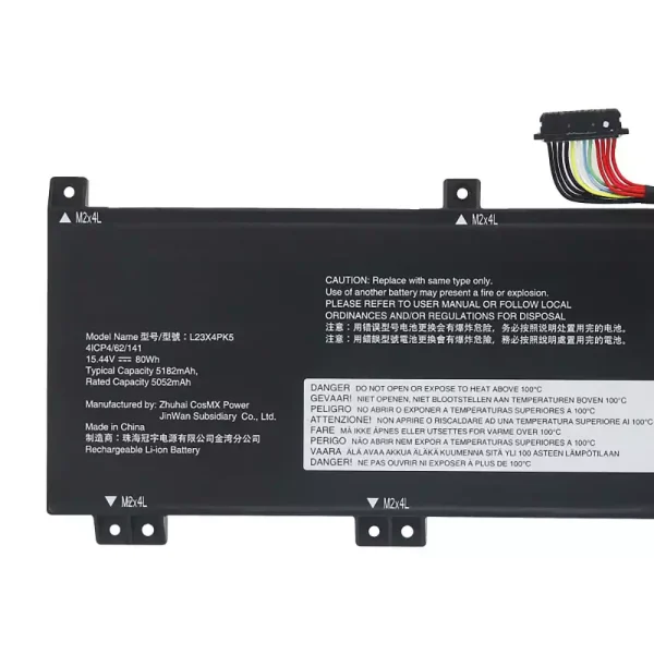 Bateria para notebook LENOVO L23M4PK5 L23B4PK5 L23X4PK5 L23C4PK5 L23D4PK5 - Image 3
