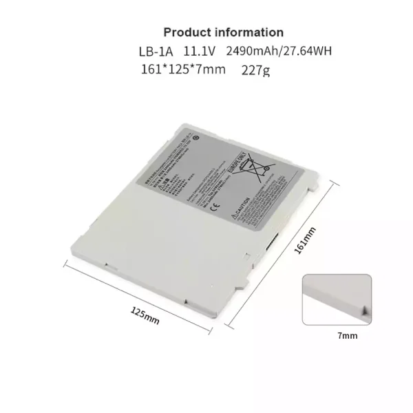 Bateria nova para Canon CXDI-401C CXDI-401G CXDI-50G CXDI-501C CXDI-55G - Imagem 2