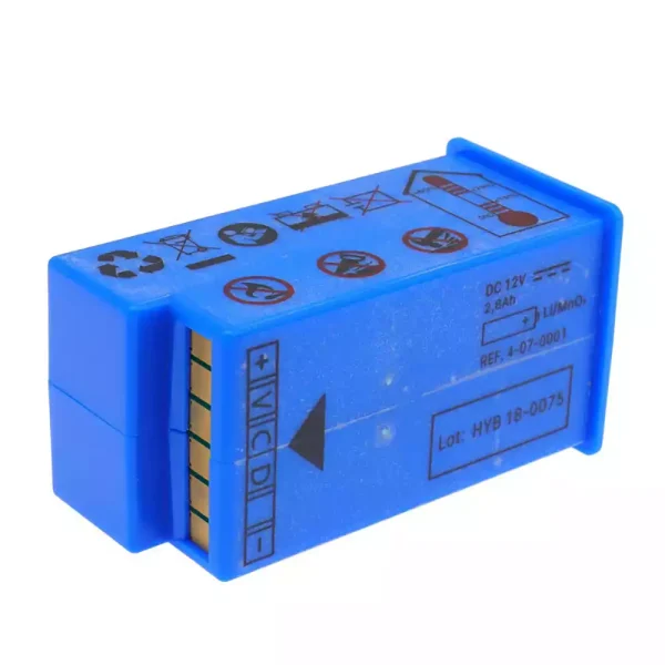 Bateria nova para 4-07-0001,HYB 18-0075,HYB 15-0040,FA 12-06466,HYB-140-0023,SCHILLER FRED EASY - Imagem 2