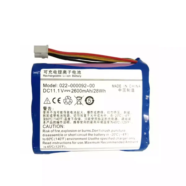 Bateria nova para COMEN 022-000092-00 COMEN H3
