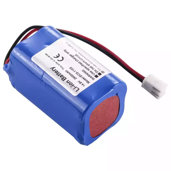 Bateria nova para Carewell ECG-1103 - Imagem 2