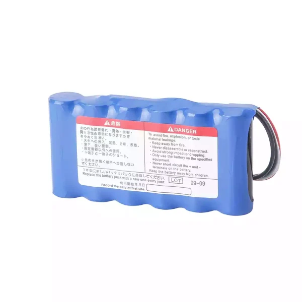 Bateria nova para YS-085P6,NIHON KOHDEN OLV-2700 OLV-2700 K OLG-2800 - Imagem 3