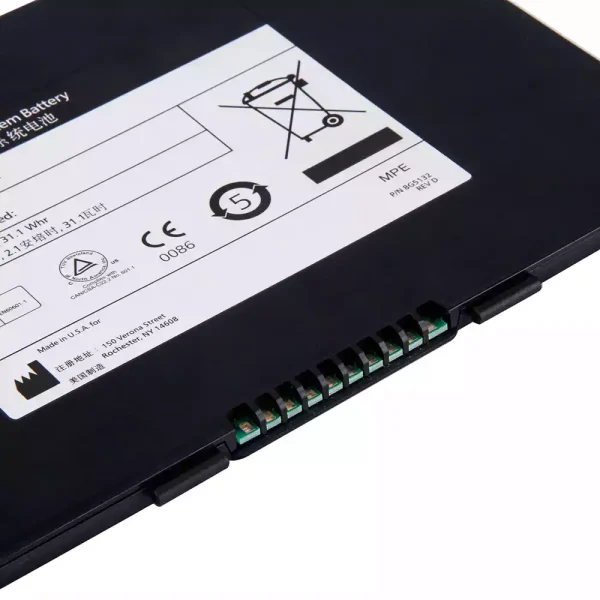 Bateria nova para CARESTREAM 441400052 P/N8G5132 DRX-1 - Imagem 3