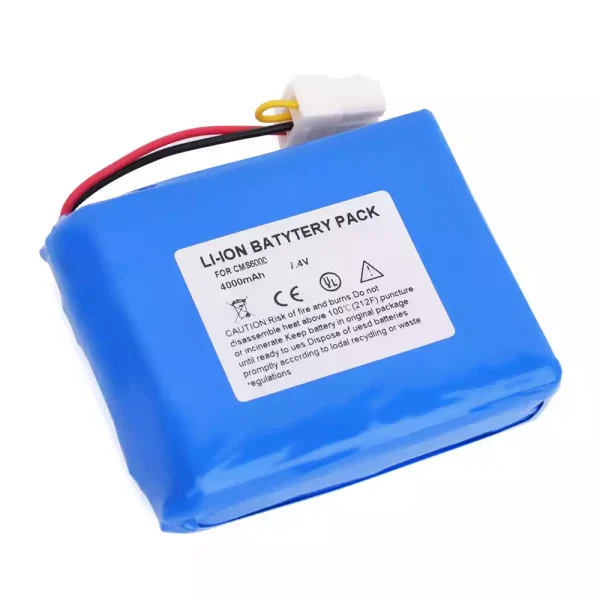 Bateria nova para CONTEC CMS6000 HMS6500 855183P - Imagem 2