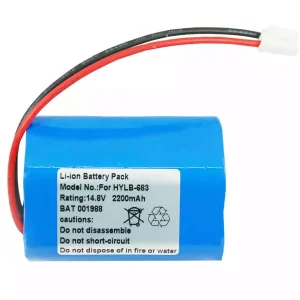 Bateria nova para Biocare ECG-1200,ECG-1210,ECG-1201,FM-801