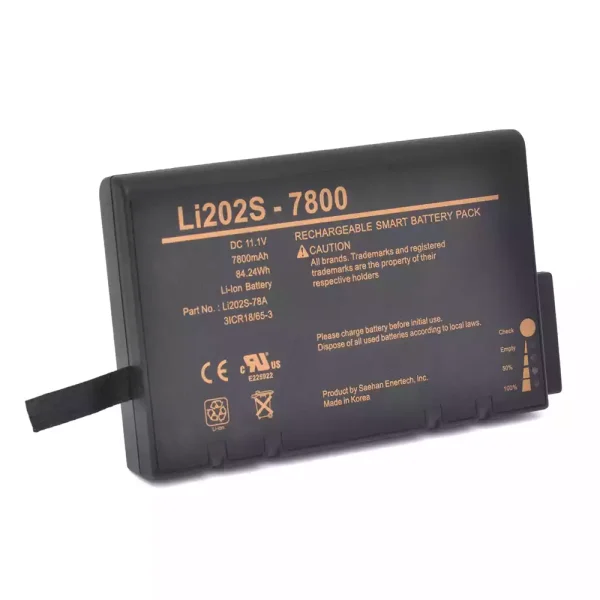 Bateria nova para Spacelabs LI202S-7800,LI202S-78A,146-0127-00 - Imagem 2