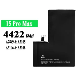 Bateria A3121 para iPhone 15 pro max