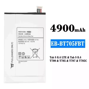 Bateria EB-BT705FBT para Samsung Tab S 8.4 LTE/Tab S 8.4