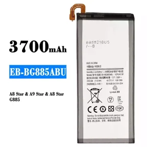 Bateria EB-BG885ABU para Samsung A8 Star,A9 Star