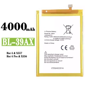 Bateria BL-39AX para Infinix Hot 4 /Hot 4 Pro