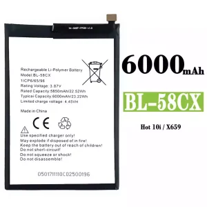 Bateria BL-58CX para Infinix Hot 10i