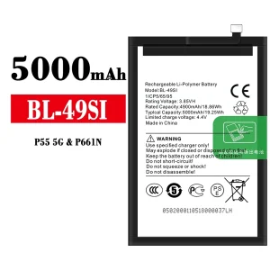 Bateria BL-49SI para ITEL P55 5G