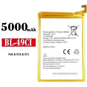 Bateria BL-49CI para ITEL P42 / P12 / P11