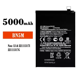 Bateria BN5M para Xiaomi Note 12