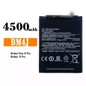 Bateria BM4J para Xiaomi Redmi Note 8 Pro / Redmi 8 Pro