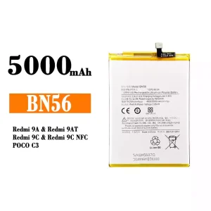 Bateria BN56 para Xiaomi Redmi 9A / Redmi 9AT / Redmi 9C / POCO C3