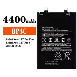 Bateria BP4C para Xiaomi Redmi Note 11T Pro Plus / Redmi Note 11T Pro+