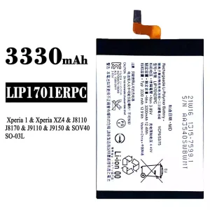 Bateria LIP1701ERPC para Sony Xperia 1 XZ4