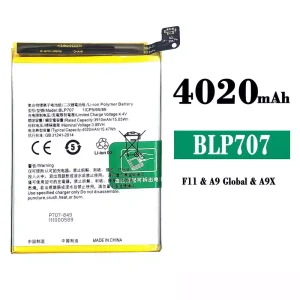 Bateria BLP707 para OPPO A9 /A9X /F11