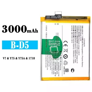 Bateria B-D5 para VIVO V7/Y75/Y75A