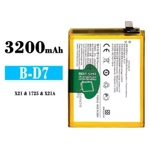 Bateria B-D7 para VIVO X21/X21A