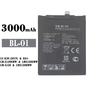 Bateria BL-O1 para LG K20 (2019)
